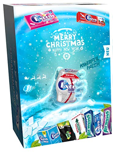 'Atemfrische' Kaugummi Adventskalender , 1er Pack (1 x 692 g)