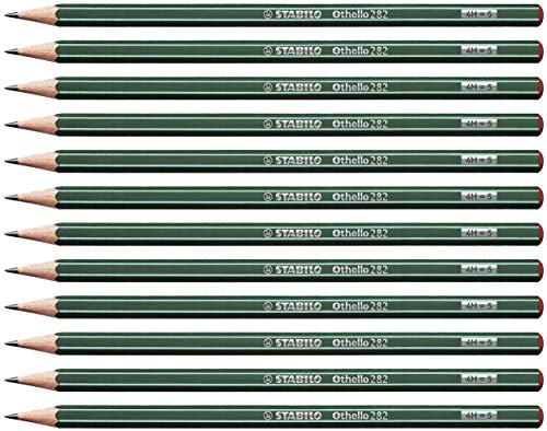 STABILO - Bleistift - Othello - 12er Pack - Härtegrad 4H