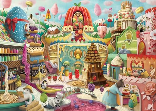 Ravensburger Puzzle 12001195 - Sweet Street - 1000 Teile Puzzle für Erwachsene und Kinder ab 14 Jahren
