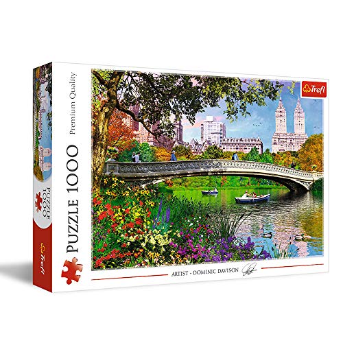 Trefl, Puzzle, Central Park, New York, 1000 Teile, Premium Quality, für Erwachsene und Kinder ab 12 Jahren, Farbig