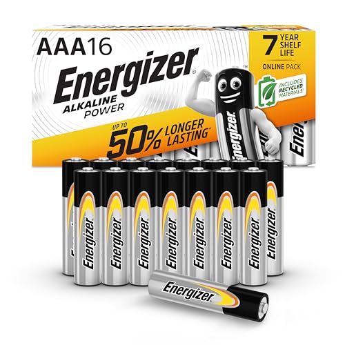 Energizer AAA Batterien, Alkaline Power Batterie, 16 Stück