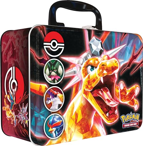Pokémon TCG: Sammlertruhe (Herbst 2023): Meowscarada, Skeledirge & Quaquaval (3 Folien-Promokarten & 6 Boosterpacks)