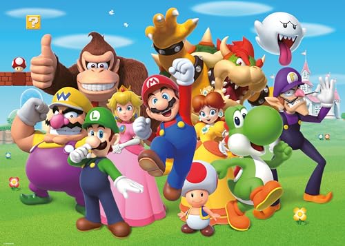 Ravensburger Puzzle 12000455 - Super Mario - 1000 Teile Super Mario Puzzle für Erwachsene und Kinder ab 14 Jahren