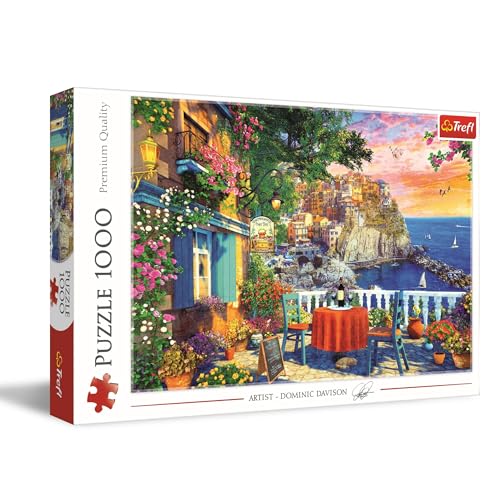 Puzzle 1000 Blick auf die Cinque Terre