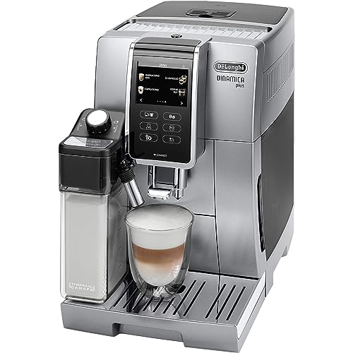 De’Longhi DeLonghi Ecam, automatische Kombi-Kaffeemaschine, 370.95.S, freie Installation, 47oz., Silber