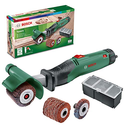 Bosch Schleifroller Texoro (250 Watt, 3 Zubehöre, Zubehörbox, im Karton), Green