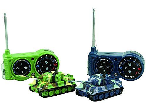 Amewi 23016 Tiger M 1:72 Ferngesteuerter Mini-Panzer, unisex, grün