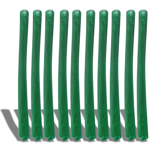 Gardazon Baumschutz Spirale (10 Stück) – Ø 7cm, Baumschutzhülle 60 cm UV-beständig, Baumrindenschutz, Verbissschutz für Obstbäume, Baumschutz Wildverbiss Manschetten, Jungbäume Stamm Schutz Verbiss