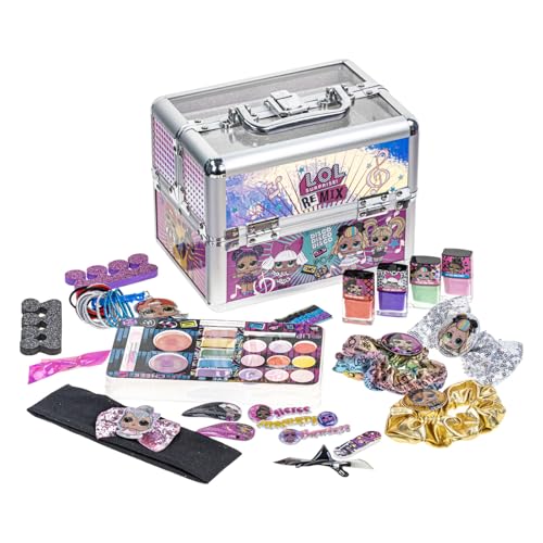 L.O.L Surprise! Kinderschminke Set | Mädchen Make-up Set mit Lipgloss, Nagellack und mehr | Geburtstagsgeschenk für Kinder ab 3 Jahren von Townley Girl