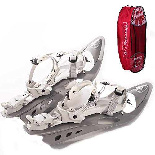 Inook Odyssey Schneeschuhe I EU 36-47 I Grau I Robust & Langlebig I Individuell Größenverstellbar I Made In France I Für Schneeschuhwanderer I Herren