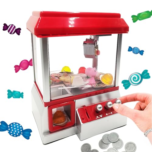 Mad Monkey Candy Grabber Süßigkeiten Greifautomat, Spielzeug Greifer Automat für Kinder und Erwachsene