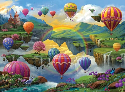 500 Teile - Air Balloon Valley