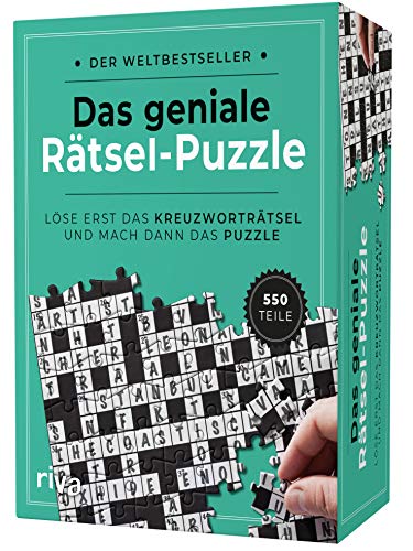 Das geniale Rätsel-Puzzle : Löse erst das Kreuzworträtsel und mach dann das Puzzle