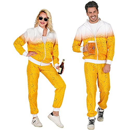 Widmann - Kostüm Trainingsanzug, Bier, 80er Jahre Outfit, Jogginganzug, Faschingskostüme, Karneval