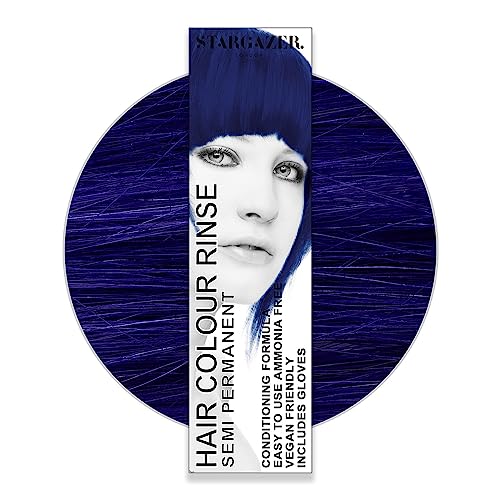 Stargazer Products Ultrablau Semi-Permanentes Haarfärbemittel, 1er Pack (1 x 70 ml)