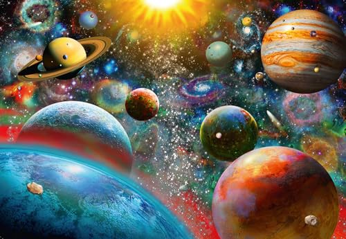 Ravensburger Puzzle 12000686 - Planeten - 1000 Teile Puzzle für Erwachsene und Kinder ab 14 Jahren, Puzzle mit Weltall-Motiv