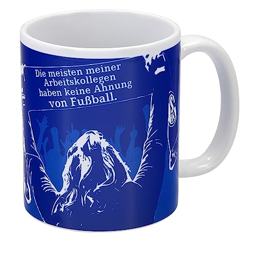 FC Schalke 04 Kaffeebecher Die meisten meiner Arbeitskollegen 0,3 Liter
