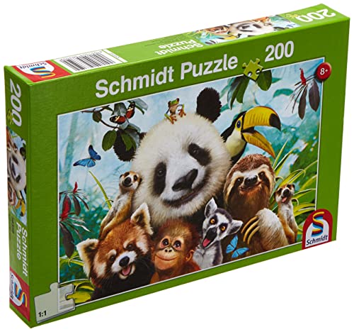 Schmidt Spiele 56359 Einfach tierisch, Kinderpuzzle, 200 Teile