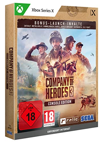 Company of Heroes 3 Launch Edition (Metal Case) (Xbox Series X)
