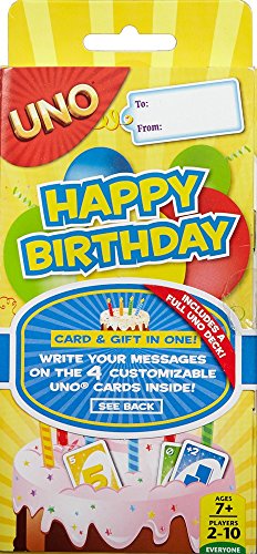 UNO – Cgj06 – Kartenspiel Geburtstag
