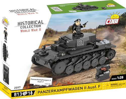 COBI Panzerkampfwagen II AUSF. F | Panzer Themenbaukasten 1:28#2597