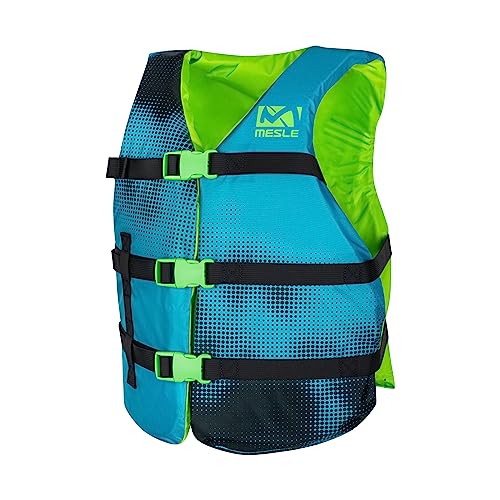 Mesle Schwimmweste Erwachsene Sportsman, Universal 50N Schwimmhilfe für Herren & Damen, Paddelweste für Boot, Auftriebsweste & Prallschutzweste für Sup, Kanu, Wakeboard
