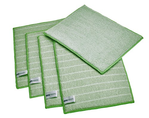 TURBO PRODUKTE Bambus Mikrofaser Spültuch - Antibakterielles & waschbares Küchenreinigungstuch für eine hygienische Küche (5'er Set)
