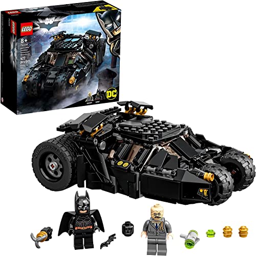 LEGO 76239 DC Batman Super Heroes Batmobile Tumbler: Duell mit Scarecrow, Spielzeugauto, Batman- und Scarecrow-Minifiguren für Kinder ab 8 Jahren