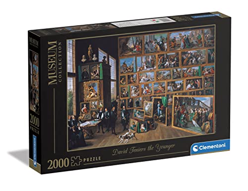 Clementoni - 32576 - Museum Collection - Teniers, Archduke Leopold Wilhelm, Puzzle 2000 Teile Für Erwachsene Und Kinder 10 Jahren, Geschicklichkeitsspiel Für Die Ganze Familie