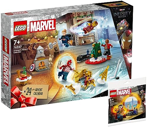 Lego 2er Set: 76267 Avengers Adventskalender & 30652 Das Dimensionsportal von Doctor Strange