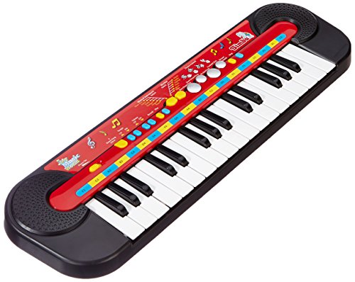 Simba 106833149 - My Music World Keyboard, 32 Tasten, 8 Demos, 6 Rhythmen, 45x13cm, ab 3 Jahre