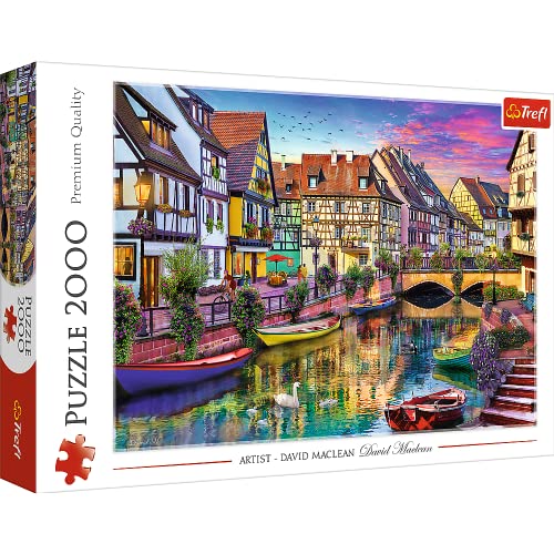 Trefl TR27118 Colmar, Frankreich 2000 Teile, Premium Quality, für Erwachsene und Kinder ab 12 Jahren Puzzle, Mehrfarbig