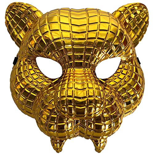 amscan 9915486 - Unisex Erwachsene Offiziell lizenziertes Squid Game VIP Leopard Maske - Einheitsgröße