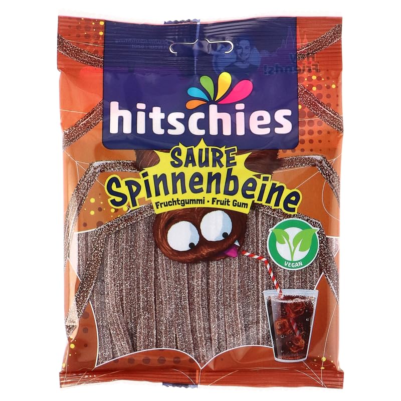 Hitschies Saure Spinnenbeine, Cola, 125 g