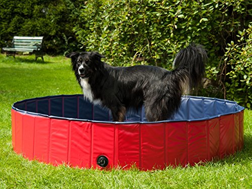 Hundepool Größe XL, 160 cm, Planschbecken für Hunde, Pool für Tiere