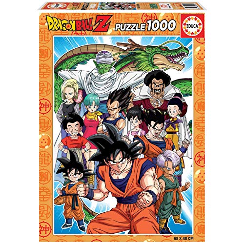 Educa - Puzzle 1000 Teile für Erwachsene | Dragon Ball Z, 1000 Teile Puzzle für Erwachsene und Kinder ab 14 Jahren, Anime, Dragonball (18496)