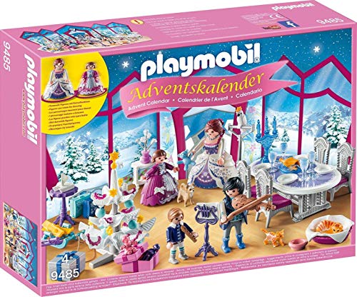 PLAYMOBIL Adventskalender 9485 Weihnachtsball im Kristallsaal, Ab 4 Jahren [Exklusiv bei Amazon]