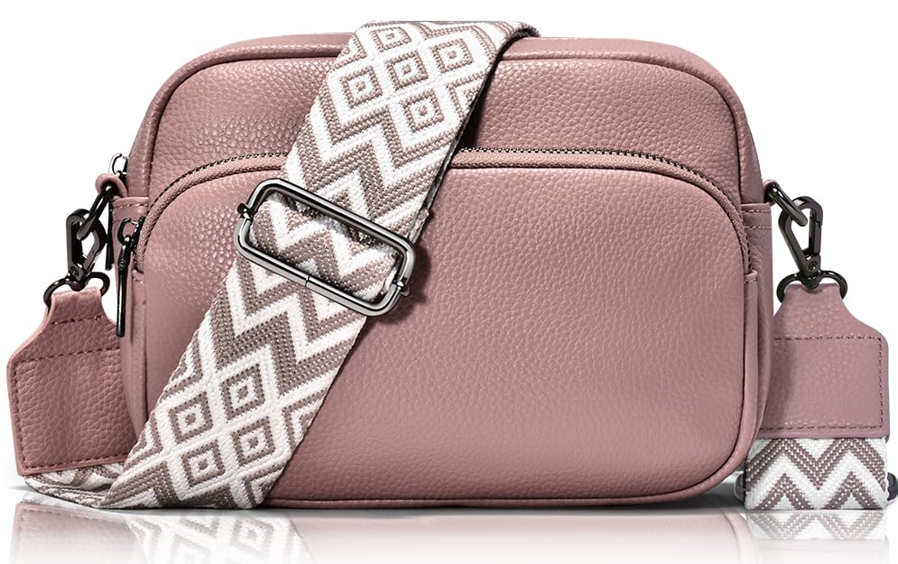 GASSDA Umhängetasche Damen Kleine Handtasche Damen PU Leder Crossbody Bag Moderne Taschen mit Abnehmbarem Schultergurt