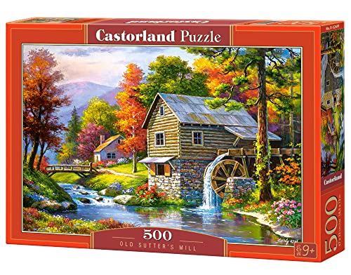 Castorland B-52691 Old Sutter's Mill, Puzzle 500 Teile, bunt