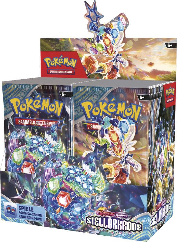 Pokemon KP07 Stellarkrone Display (36 Booster Packs) Deutsch