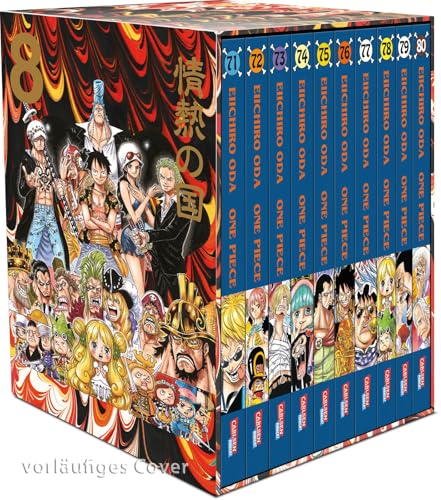 One Piece Sammelschuber 8: Dressrosa (inklusive Band 71-80): Der achte Sammelschuber des weltweit beliebten Manga ONE PIECE – ein perfektes Set für Fans und Neulinge!