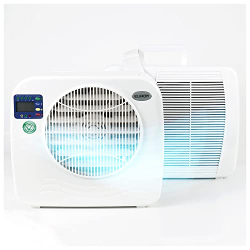 Eurom Klimaanlage AC2401 für Wohnwagen, Wohnmobil, Camping, Boot, Bus, Camper, Caravan, Mobilheim, Büro oder Wohnung. Verbessertes Modell der legendären Klima AC2400