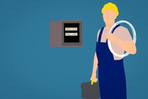 Begrenzungsdraht verlängern mit Kabelbindern